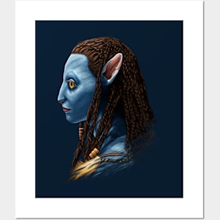 Avatar: Neytiri Posters and Art